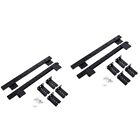  2 Pairs Guide Cabinet Sliders Track Clavier Drawer for Desk Computer