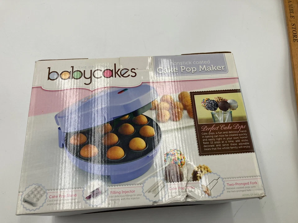 Cake Pop Maker Baking Plates Cupcake Electric Dessert Machine NonStick Pan Mold - Image 1 of 3