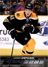 2015-16 Upper Deck #243 JOONAS KEMPPAINEN RC Rookie Young Guns Boston Bruins 
