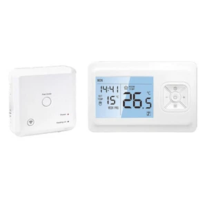 Para Tuya WiFi RF Termostato Inteligente Caldera de Gas Calefacción de Habitación Controlador de Temperatura - Imagen 1 de 19