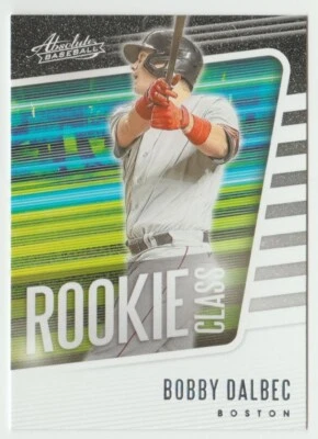 2021 Panini Absolute Rookie Class #RC-13 Bobby Dalbec Baseball Card Red Sox - Image 1 of 2