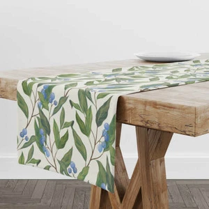 Arándanos de corredor de mesa | Decoración de mesa de diseño único | Hecho en UE - Imagen 1 de 2