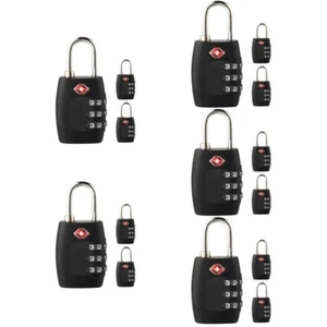 5 Count Übersee-Reisekoffer Reißverschlussschloss (schwarz) Rucksack Mit - Bild 1 von 12