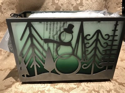 Yankee Candle WINTER WONDERMENT MULTI CENA DE LUZ DE CHÁ 7,25" X 5" X 10" NOVO NA CAIXA - Imagem 1 de 4