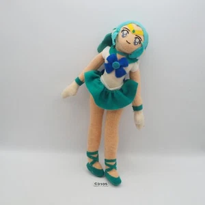 Sailor moon NEPTUNE C3105 Banpresto NOTAG 1994 Plush 8" poseable Toy Doll Japan - Picture 1 of 6