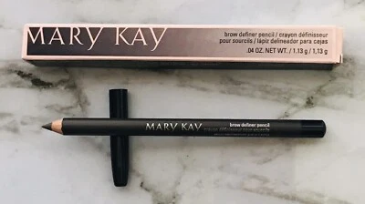 New In Box Mary Kay Brow Definer Wooden Pencil Brunette Full Size ~Fast Ship - Image 1 of 2