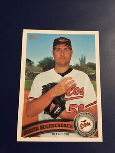 2011 Topps # 479 JUSTIN DUCHSCHERER Baltimore Orioles 