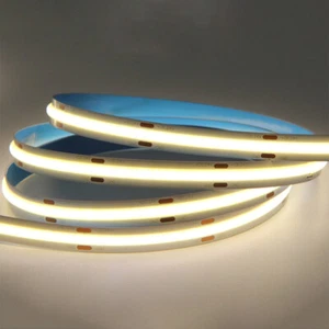 4000K COB LED Light Strip Bendable Tape for Car Boat Bedroom Cabinet Bookcase - Picture 1 of 11