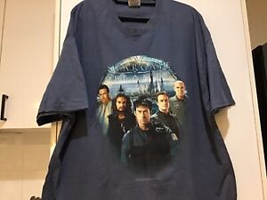 Stargate Atlantis men of Atlantis T Shirt size 2XL (lj51)