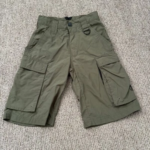Boy Scouts of America Youth S Uniform Cargo Shorts Nylon Green - Picture 1 of 6