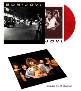 Bon Jovi "Bon Jovi" LP 40th Anniv. Ruby Red Colored Vinyl 180G Ltd Ed Sealed New - Picture 1 of 11