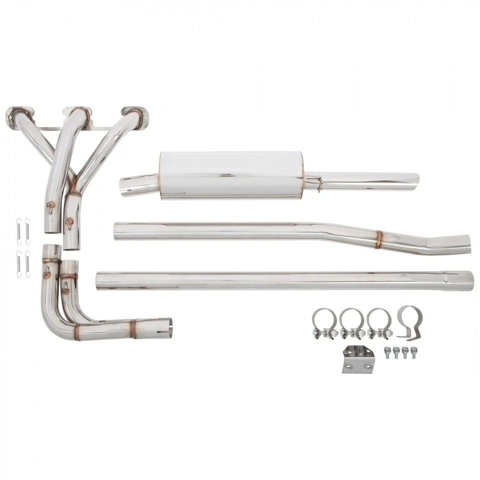 Nuevo sistema de escape de acero inoxidable con cabezal MG Midget 1275 compatible con 1966-1974 Foto 1 de 2