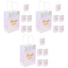  18 pcs Thank You Gift Bags Handheld Gift Packaging Bags Decorative Gift Bags