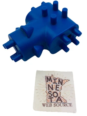 Diferencial de buje trasero de 3 vías azul Knex - piezas raras estándar K'nex Foto 1 de 4