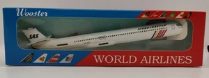 SAS Scandinavian MD-82 Model Aircraft #392 World Airlines by Wooster - Imagen 1 de 22