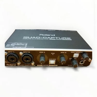 ROLAND QUAD-CAPTURE USB Audio Interface getestet & funktioniert 4352 - Bild 1 von 4