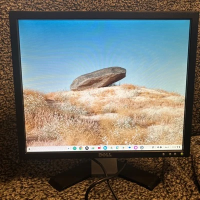 Dell E197FPb 19in LCD Monitor 1280 x 1024 + Stand ***Tested - Image 1 of 3