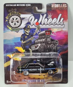 Latest Oz Wheels Redbellies Enforcers 1979  Black Ford XD Falcon Police  Sealed - Picture 1 of 7