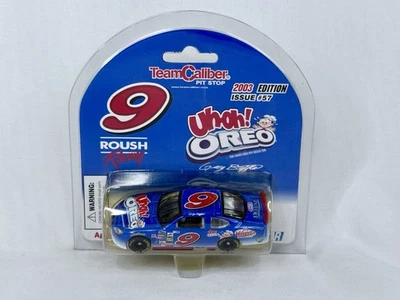 Greg Biffle #9 Uh-oh! Ford Taurus 1:64 Team calibre pit stop fundido OREO 2003 - Imagem 1 de 4