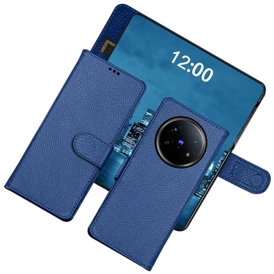 For VIVO Genuine Cowhide Real Leather Wallet Card Case - Image 1 of 4