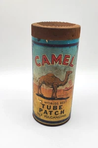 Kit de reparación de goma parche tubo camello vintage - Imagen 1 de 4
