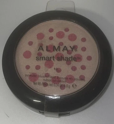 Almay Smart Shade Powder Blush 10 Pink Rose  0.24 oz Discontinued Sealed - Image 1 of 4