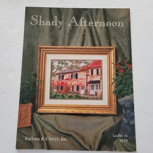 Shady Afternoon Kreuzstichmuster Broschüre 34 Barbara & Cheryl Inc - Bild 1 von 2