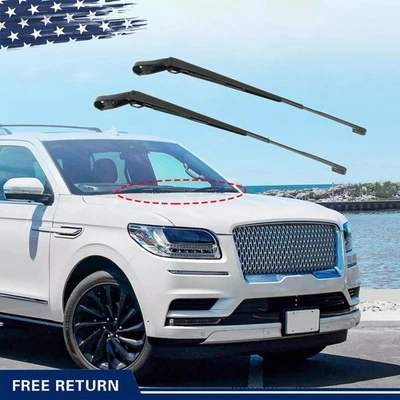 Pair Front Windshield Wiper Arm For 15-23 Ford F150 Expedition Super Duty LH+RH - Image 1 of 4