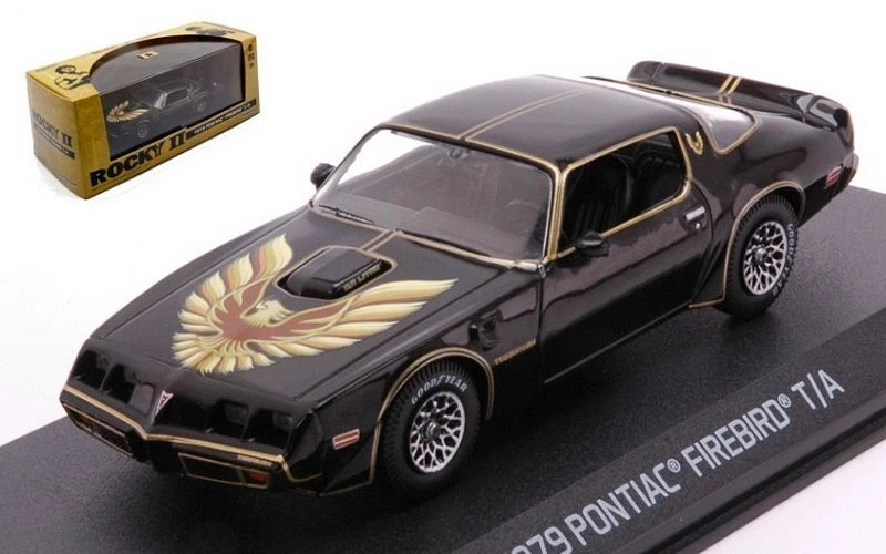 Pontiac Firebird T/A 1979 Rocky II Balboa Vs Creed 1:43 GREENLIGHT 86616 - Immagine 1 di 1