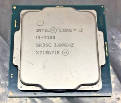 Intel Core i3-7100 3.90 GHz Dual Core CPU Processor SR35C FCLGA1151 Socket - Image 1 of 2