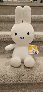 Miffy Plush Toy 14 inch sitting bunny by Dick Bruna - White - Picture 1 of 3