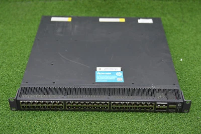 HP Procurve 5900AF-48G-4XG-2QSFP+ Switch JG510A w/  FAN TRAY & POWER SUPPLIES - Image 1 of 4