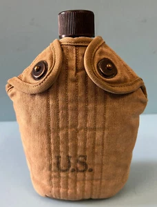 CANTIMPLORA MODELO EE. UU. M-1910 Y FUNDA A JUEGO - Imagen 1 de 10