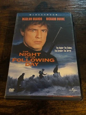 The Night of the Following Day (DVD, 1969) Marlon Brando and Richard Boone USED - Image 1 of 2