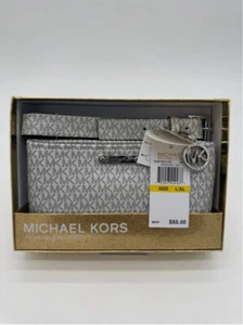 Women's Michael Kors Belt & Bag L/XL Gray Gift-set - Picture 1 of 7