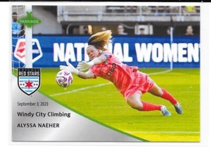 2023 NWSL Parkside Pronto Alyssa Naeher 101 Silver Parallel /10 Chicago Red Star