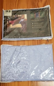 Alexander Julian Home Colours Dan River 2 standard Pillow Shams New Sealed BLUE - Picture 1 of 10