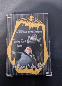 2005 the nightmare before christmas the mayor starter card game deck sealed - Picture 1 of 3