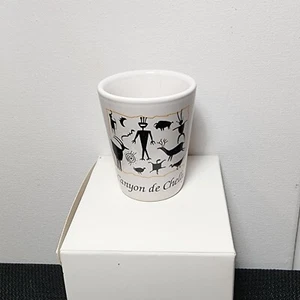 Canyon De Chelly Arizona Native Souviner Shot Glass - Picture 1 of 5