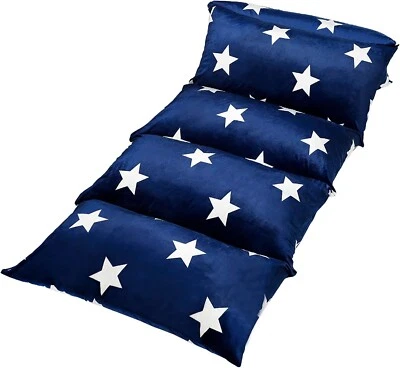 Butterfly Craze Floor Pillow Case Mattress Bed Lounger Cover Star Navy Bedroom