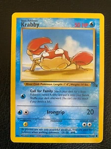 Krabby 51/62 - Fossil (1999-2000) rare Australian 3rd print red pack - LP - Picture 1 of 2
