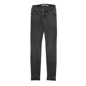 CALVIN KLEIN Womens Jeans Grey Denim Slim Skinny W26 L32 - Picture 1 of 6