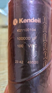 Kendeil capacitor 100000μF 100VDC K01100104 - Picture 1 of 4