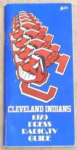1979 CLEVELAND INDIANS MEDIA GUIDE - Picture 1 of 1