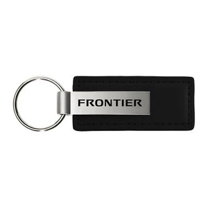Nissan Frontier Leather Keychain (Black) - Picture 1 of 3