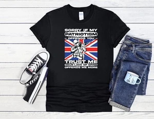 Camiseta Patriotism Offends Soldado Hombres Mujeres Unisex Camisa Sudadera con Capucha Béisbol 4156 - Imagen 1 de 7