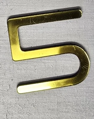 Wall clock numbers rounded corners -with spacer beads - DIY clock - Image 1 of 3