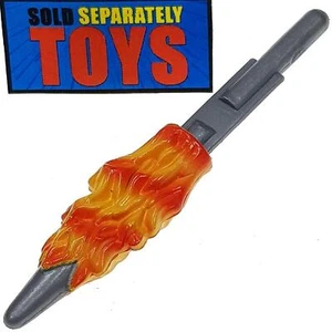Legends of Batman Knightquest Batman MISSILE rocket torch weapon accessory part - Picture 1 of 7