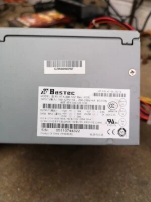 Bestec ATX-300-12Z 5187-6116 Switching Power Supply 300 Watts 12 Volt for DC5100 - Image 1 of 2