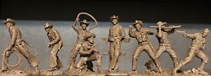 PUBLIUS Cowboys Wild West 8 figurines toy soldiers 1:32 New release